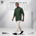 Premum Cotton Katua (Bottle Green) - Image 2