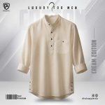 Premium Cotton Katua (Cream)