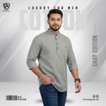 Premium Cotton Katua (Ash Grey) - Image 2