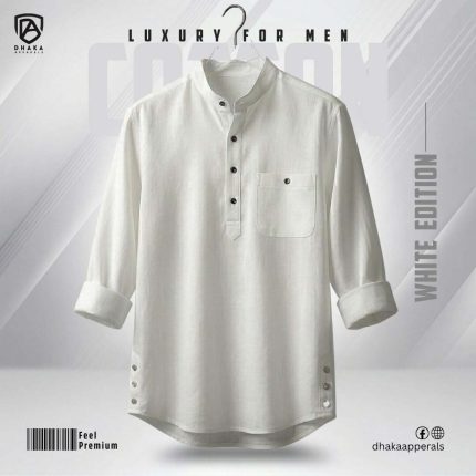 Premium Cotton Katua (White)