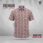 Arong Print Half Sleeve Cotton Shirt | HSHIRT-AC-GR1