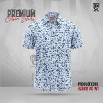 Arong Print Half Sleeve Cotton Shirt | HSHIRT-AC-W1