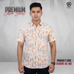 Arong Print Half Sleeve Cotton Shirt | HSHIRT-AC-W3 - Image 2