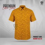 Arong Print Half Sleeve Cotton Shirt | HSHIRT-AC-K1