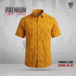 Arong Print Half Sleeve Cotton Shirt | HSHIRT-AC-K2