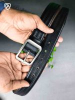 Double Stitch Cow Leather Premium Belt - Image 5