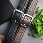 Double Stitch Cow Leather Premium Belt