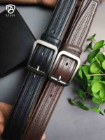Double Stitch Cow Leather Premium Belt