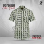 Arong Print Half Sleeve Cotton Shirt | HSHIRT-AC-OL2