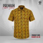 Arong Print Half Sleeve Cotton Shirt | HSHIRT-AC-K4