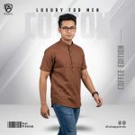 Elite Slub Cotton Half Katua (Coffee) - Image 2