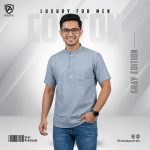 Elite Slub Cotton Half Katua (Gray) - Image 3