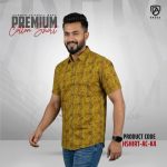 Arong Print Half Sleeve Cotton Shirt | HSHIRT-AC-K4 - Image 2