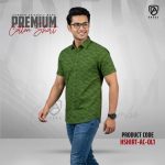 Arong Print Half Sleeve Cotton Shirt | HSHIRT-AC-OL1 - Image 2