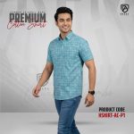 Arong Print Half Sleeve Cotton Shirt | HSHIRT-AC-P1 - Image 2