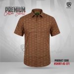 Arong Print Half Sleeve Cotton Shirt | HSHIRT-AC-CF1