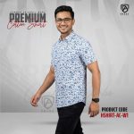 Arong Print Half Sleeve Cotton Shirt | HSHIRT-AC-W1 - Image 2