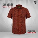 Arong Print Half Sleeve Cotton Shirt | HSHIRT-AC-BR1