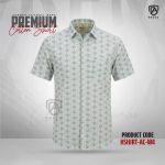 Arong Print Half Sleeve Cotton Shirt | HSHIRT-AC-W4