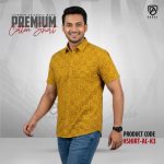 Arong Print Half Sleeve Cotton Shirt | HSHIRT-AC-K3 - Image 2