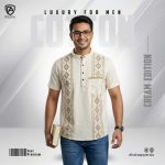 Premium Cotton Half Katua (Cream) - Image 3