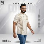 Premium Cotton Half Katua (Cream) - Image 2