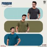 COMBO Premium Cotton T-shirt (Olive, Patrol, Anthra-Milange) - Image 2