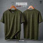 COMBO Premium Cotton T-shirt (Olive, Patrol, Anthra-Milange) - Image 3