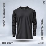 3 Pcs COMBO Premium Full Sleeve T-shirt (Olive, Patrol, Anthra-Milange) - Image 5